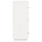 vidaXL Highboard White 34x40x108.5 cm Solid Wood Pine