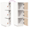 vidaXL Highboard White 34x40x108.5 cm Solid Wood Pine