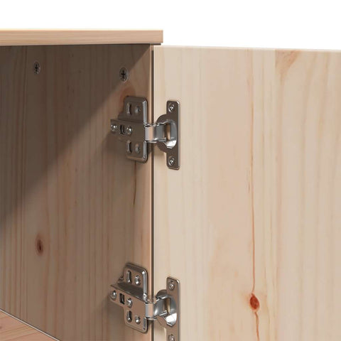 vidaXL Highboard 67x40x108.5 cm Solid Wood Pine