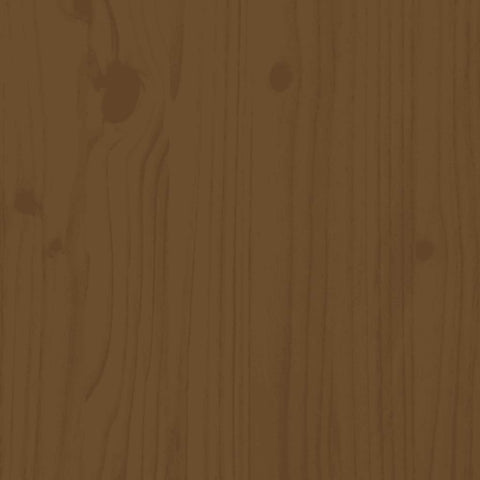 vidaXL Highboard Honey Brown 67x40x108.5 cm Solid Wood Pine