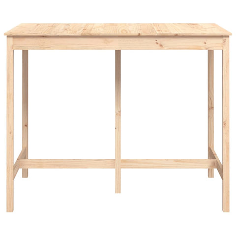 vidaXL Bar Table 140x80x110 cm Solid Wood Pine