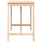 vidaXL Bar Table 140x80x110 cm Solid Wood Pine