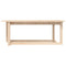 vidaXL Coffee Table 110x55x45 cm Solid Wood Pine