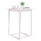 vidaXL Bar Table White 80x80x110 cm Solid Wood Pine