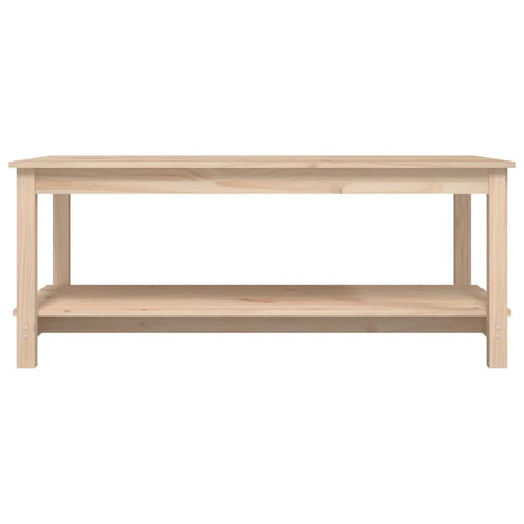 vidaXL Coffee Table 110x55x45 cm Solid Wood Pine