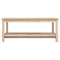 vidaXL Coffee Table 110x55x45 cm Solid Wood Pine