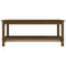 vidaXL Coffee Table Honey Brown 110x55x45 cm Solid Wood Pine