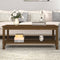 vidaXL Coffee Table Honey Brown 110x55x45 cm Solid Wood Pine