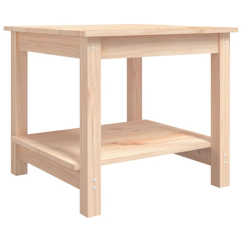 vidaXL Coffee Table 50x50x45 cm Solid Wood Pine