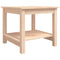 vidaXL Coffee Table 50x50x45 cm Solid Wood Pine