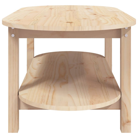 vidaXL Coffee Table 110x55x45 cm Solid Wood Pine