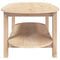 vidaXL Coffee Table 110x55x45 cm Solid Wood Pine