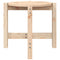 vidaXL Coffee Table Ø 52.5x45 cm Solid Wood Pine