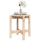 vidaXL Coffee Table Ø 42.5x45 cm Solid Wood Pine