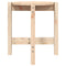 vidaXL Coffee Table Ø 42.5x45 cm Solid Wood Pine