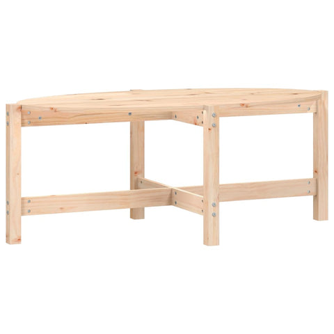 vidaXL Coffee Table 118x63x45 cm Solid Wood Pine