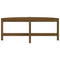 vidaXL Coffee Table Honey Brown 118x63x45 cm Solid Wood Pine