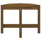 vidaXL Coffee Table Honey Brown 118x63x45 cm Solid Wood Pine