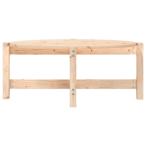 vidaXL Coffee Table 87x48x35 cm Solid Wood Pine