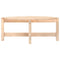 vidaXL Coffee Table 87x48x35 cm Solid Wood Pine