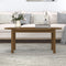 vidaXL Coffee Table Honey Brown 110x55x45 cm Solid Wood Pine