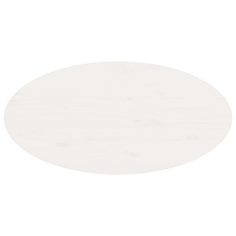 vidaXL Coffee Table White 80x40x35 cm Solid Wood Pine