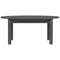 vidaXL Coffee Table Grey 80x40x35 cm Solid Wood Pine
