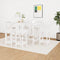 vidaXL 7 Piece Bar Set White Solid Wood Pine