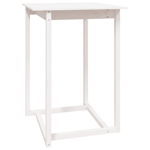 vidaXL 5 Piece Bar Set White Solid Wood Pine