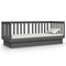 vidaXL Day Bed without Mattress Grey 75x190 cm Small Single Solid Wood Pine