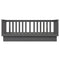 vidaXL Day Bed without Mattress Grey 90x190 cm Single Solid Wood Pine