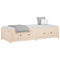 vidaXL Day Bed without Mattress 90x200 cm Solid Wood Pine