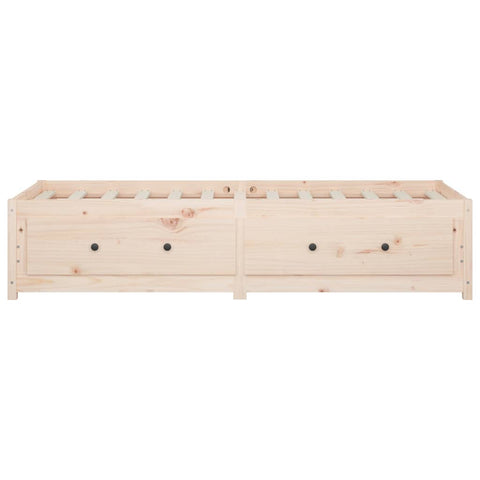 vidaXL Day Bed without Mattress 90x200 cm Solid Wood Pine