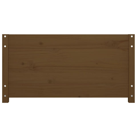 vidaXL Day Bed without Mattress Honey Brown 90x200 cm Solid Wood Pine