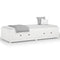 vidaXL Day Bed without Mattress White 75x190 cm Small Single  Solid Wood Pine