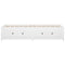 vidaXL Day Bed without Mattress White 75x190 cm Small Single  Solid Wood Pine