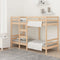 vidaXL Bunk Bed without Mattress 90x190 cm Single Solid Wood Pine