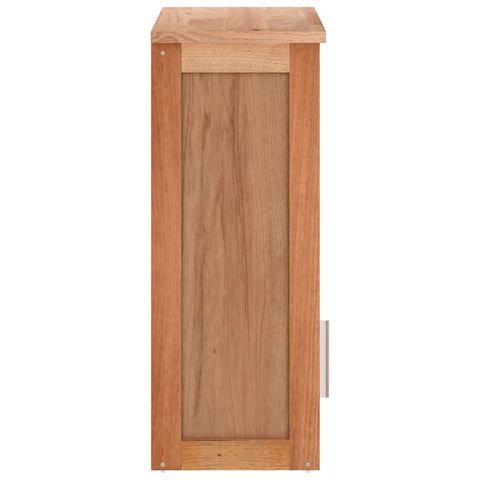 vidaXL Wall-mounted Bathroom Cabinet 42x23x60 cm Solid Wood Walnut