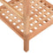 vidaXL Bathroom Shelf 35.5x35.5x79 cm Solid Wood Walnut