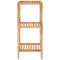 vidaXL Bathroom Shelf 36x36x79 cm Solid Wood Walnut