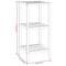 vidaXL Bathroom Shelf 36x36x79 cm Solid Wood Walnut