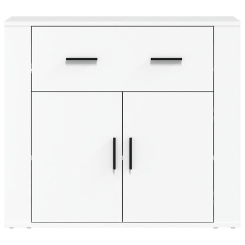 vidaXL Sideboard White 80x33x70 cm Engineered Wood