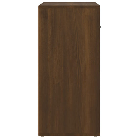 vidaXL Sideboard Brown Oak 80x33x70 cm Engineered Wood