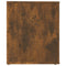 vidaXL Bedside Cabinet Smoked Oak 50x39x47 cm