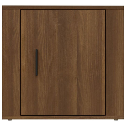vidaXL Bedside Cabinet Brown Oak 50x39x47 cm