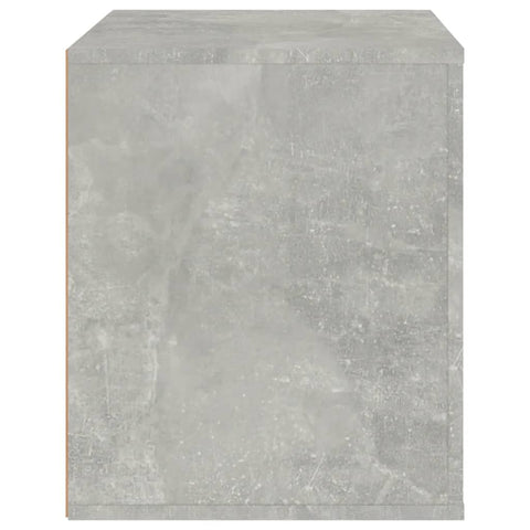 vidaXL Bedside Cabinet Concrete Grey 50x39x47 cm