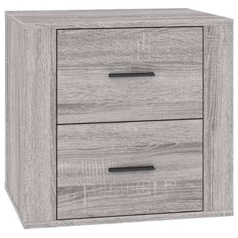 vidaXL Bedside Cabinet Grey Sonoma 50x39x47 cm