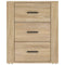 vidaXL Bedside Cabinet Sonoma Oak 50x36x60 cm Engineered Wood