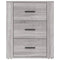 vidaXL Bedside Cabinet Grey Sonoma 50x36x60 cm Engineered Wood