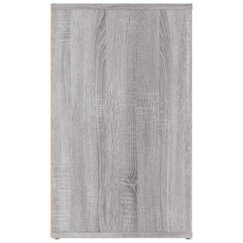 vidaXL Bedside Cabinet Grey Sonoma 50x36x60 cm Engineered Wood